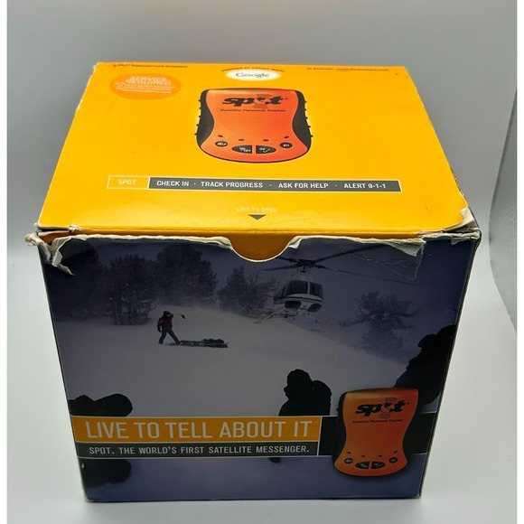Spot Satellite Personal Tracker Messenger Emergency Google Maps Handheld GPS - Picture 8 of 10